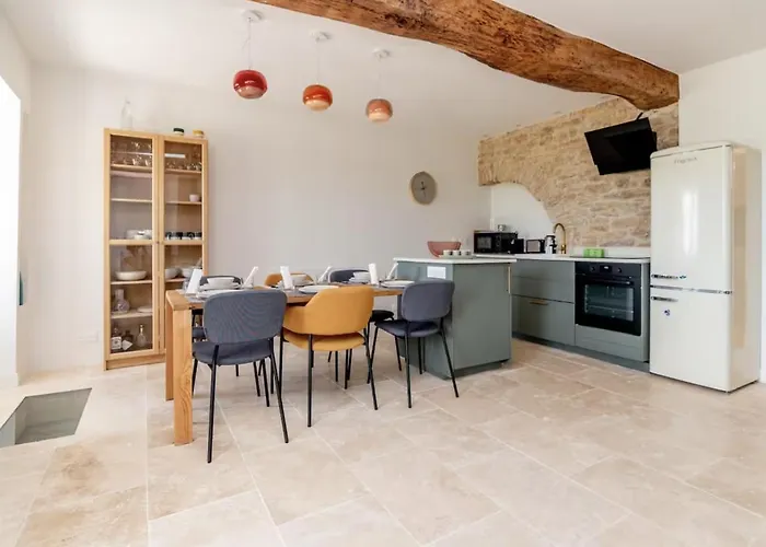Maison Nichee Au Coeur Des Vignes Proche De Givry